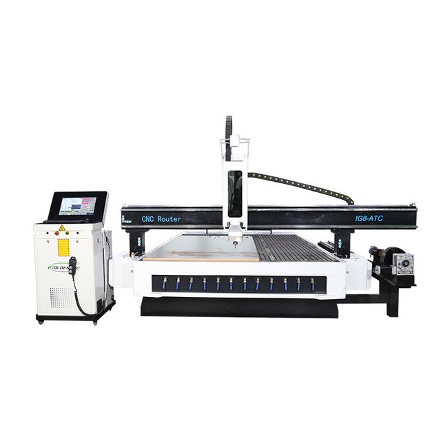 2130 4 assi ATC router CNC con asse rotativo