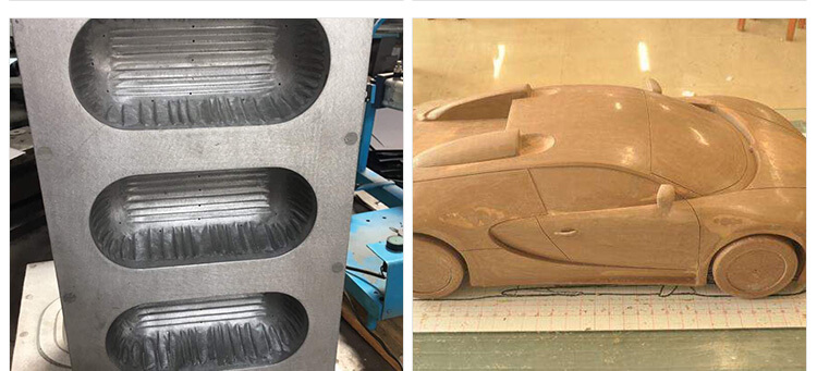 Tabella che sposta il router CNC a 5 assi