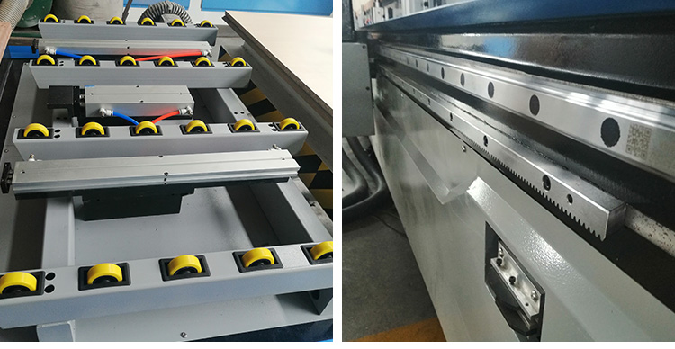 macchina a CNC per la produzione di armadietti