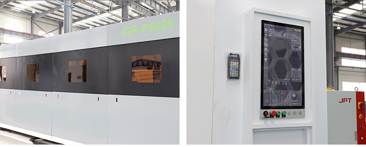 Macchina da taglio in fibra ottica a protezione completa