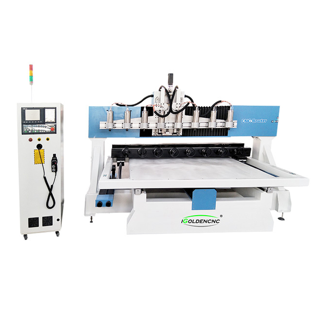 Router CNC multi -testa a 4 assi