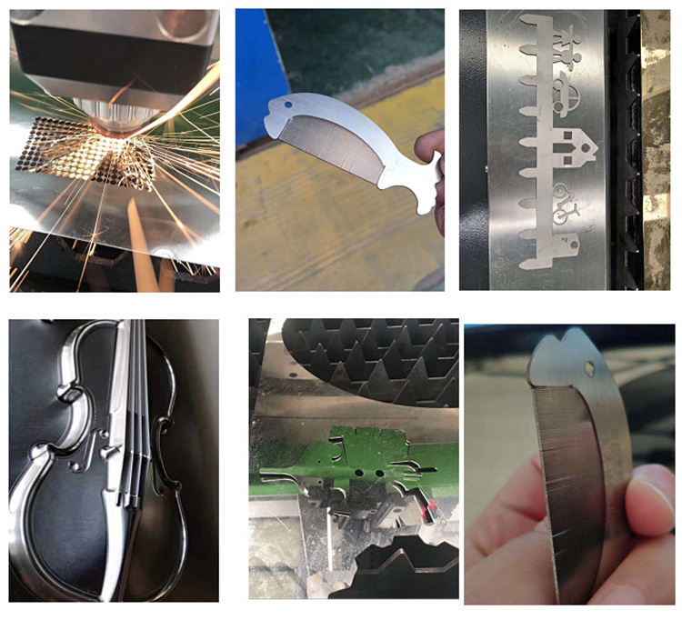 Campioni di elaborazione della macchina per taglio del plasma