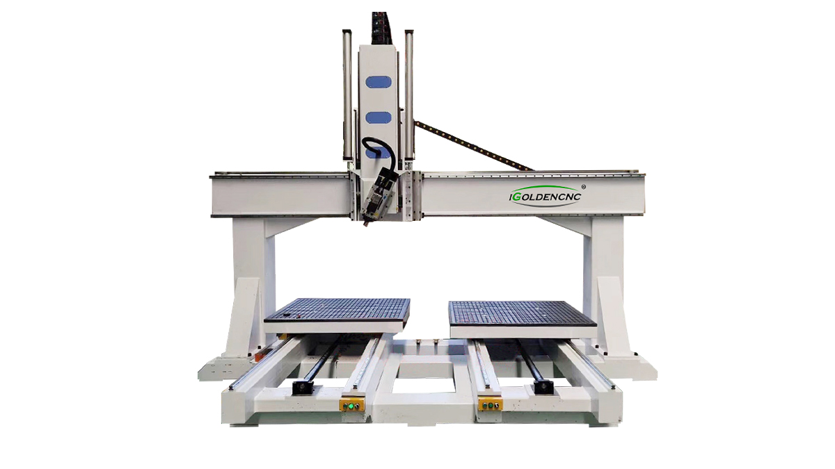 Router a doppia tavola 4 Axis ATC CNC Router