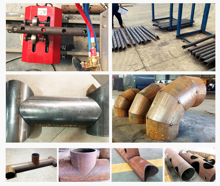 macchina da taglio del tubo plasmatico