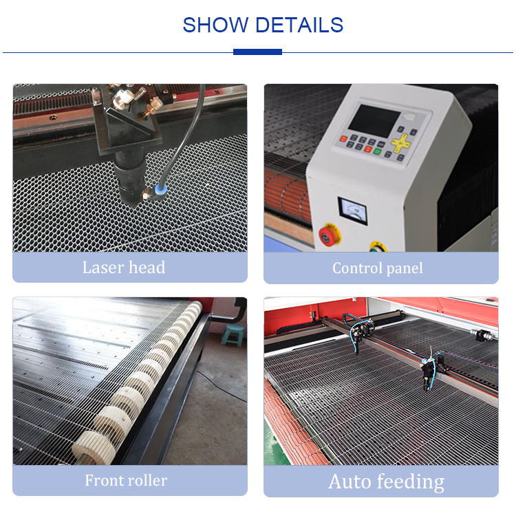 Macchina laser a taglio del tessuto