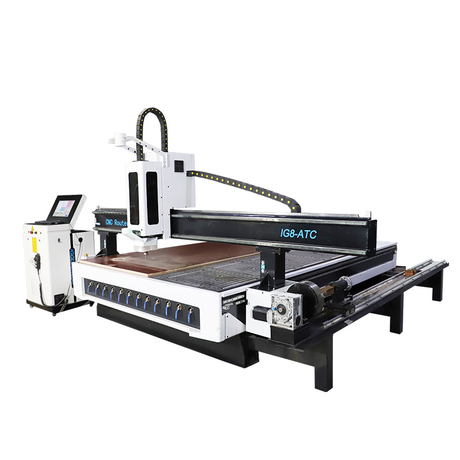 2130 4 assi ATC router CNC con asse rotativo