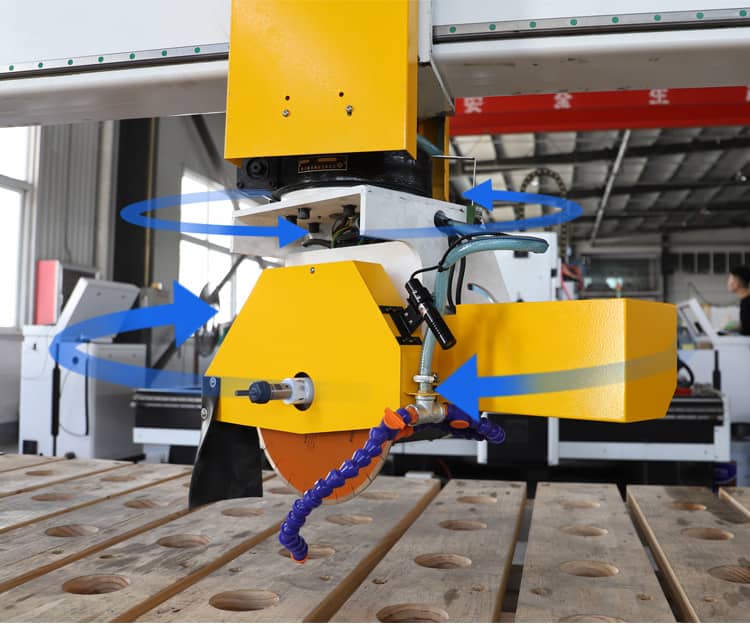 macchina da taglio del foro del lavandino in granito