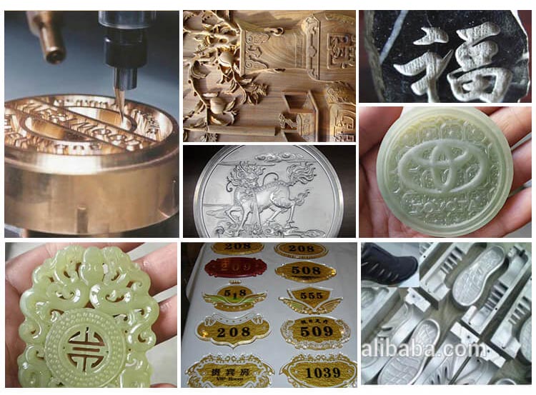 Macchina per incisione del router di cnc della muffa 4040