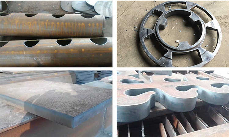 Campioni di taglio al plasma