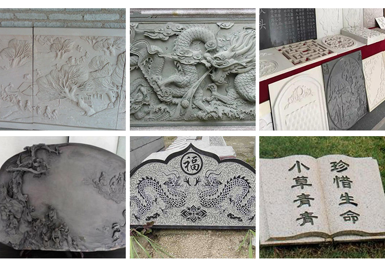 Macchina router CNC in pietra 