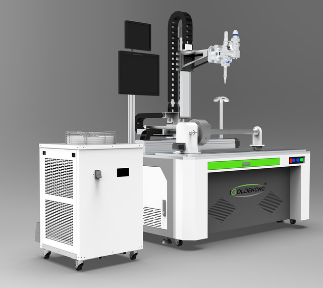 Saldatura laser in fibra automatica