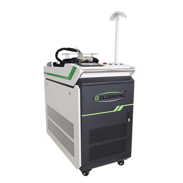 Pulizia laser in fibra portatile