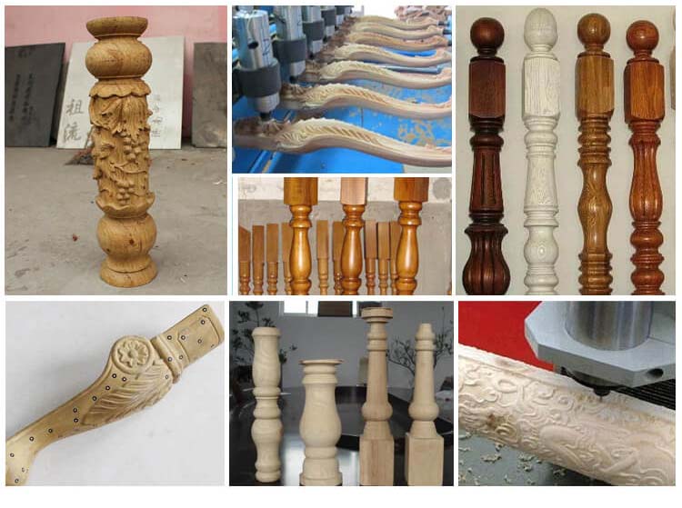 Router CNC multi -testa a 4 assi