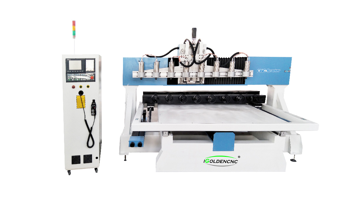 4 Axis Multi -head CNC Router