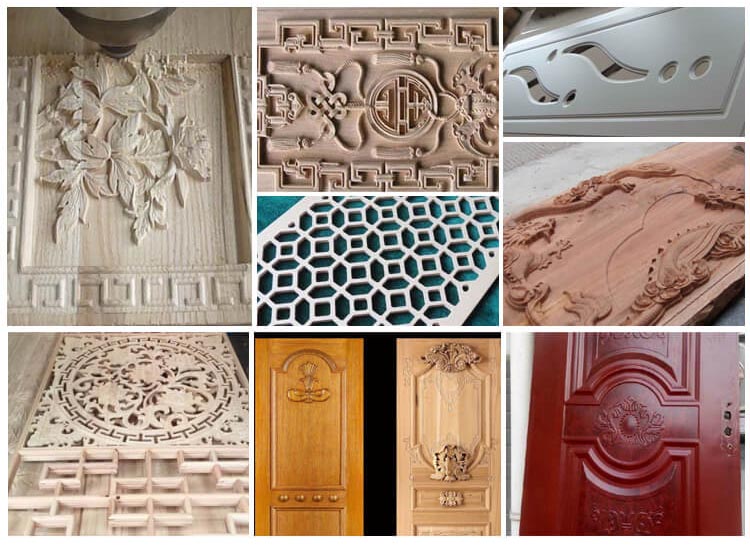 2-4 Machin intaglio in legno per router multi-testa