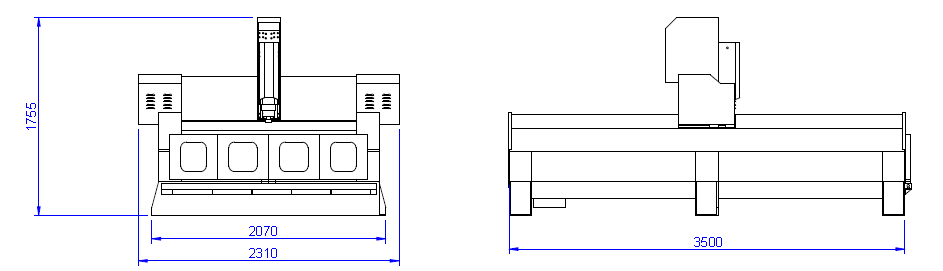 Macchina di incisione in pietra