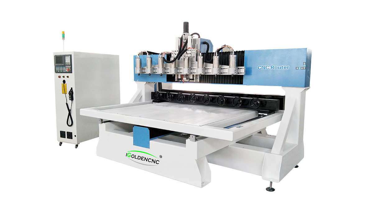 4 Axis Multi -head CNC Router