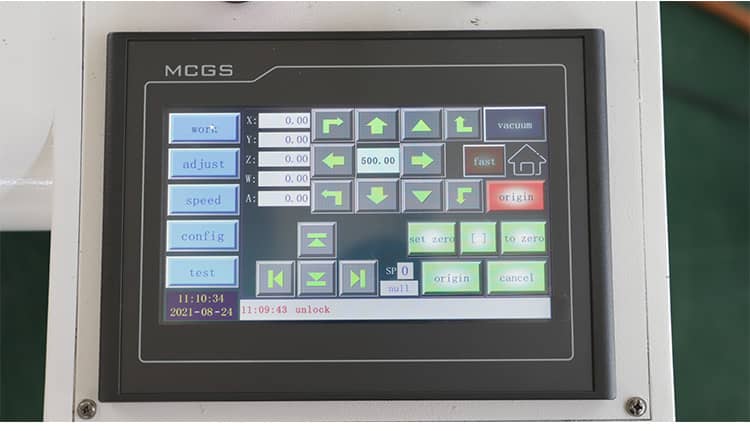 Sistema di macchina da taglio in pelle