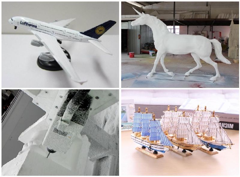 taglio in schiuma del router CNC 