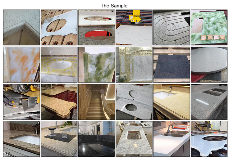 Macchina da taglio del tipo di ponte in pietra