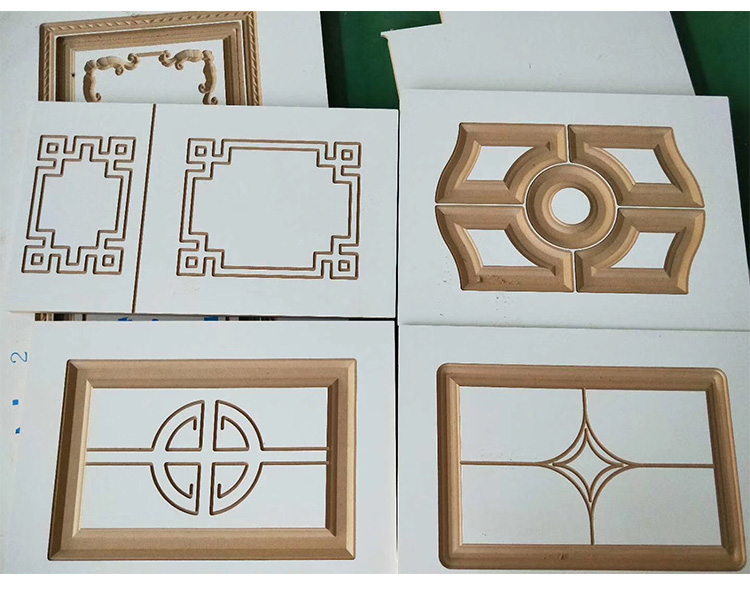 Design della porta in legno CNC Macchina del router