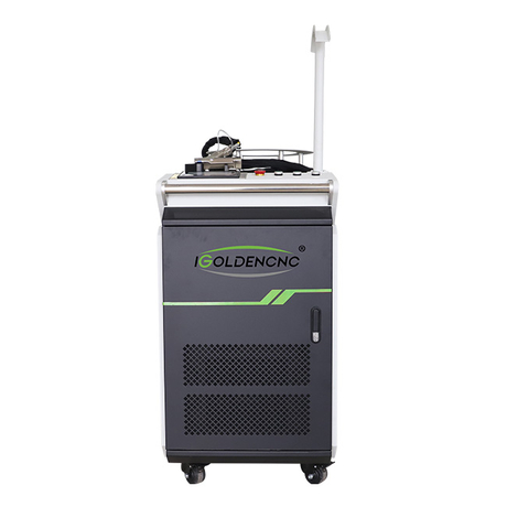 Pulizia laser in fibra portatile