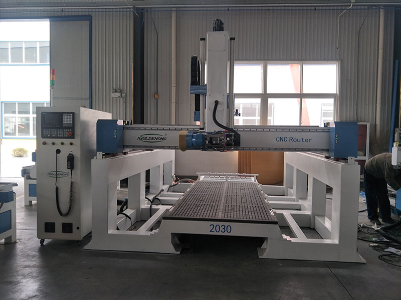 Router CNC 3D di tipo diviso