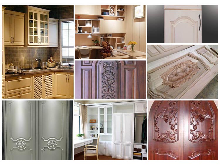 Macchina per incisione del router di cnc della lavorazione del legno a tre processi