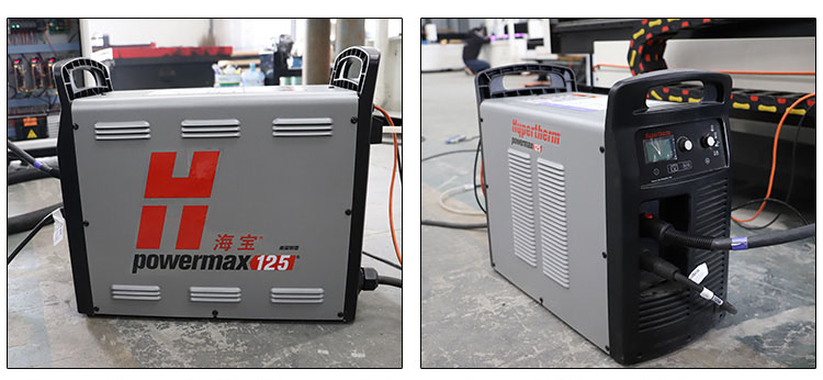 Macchina da taglio al plasma con alimentazione ipertermica