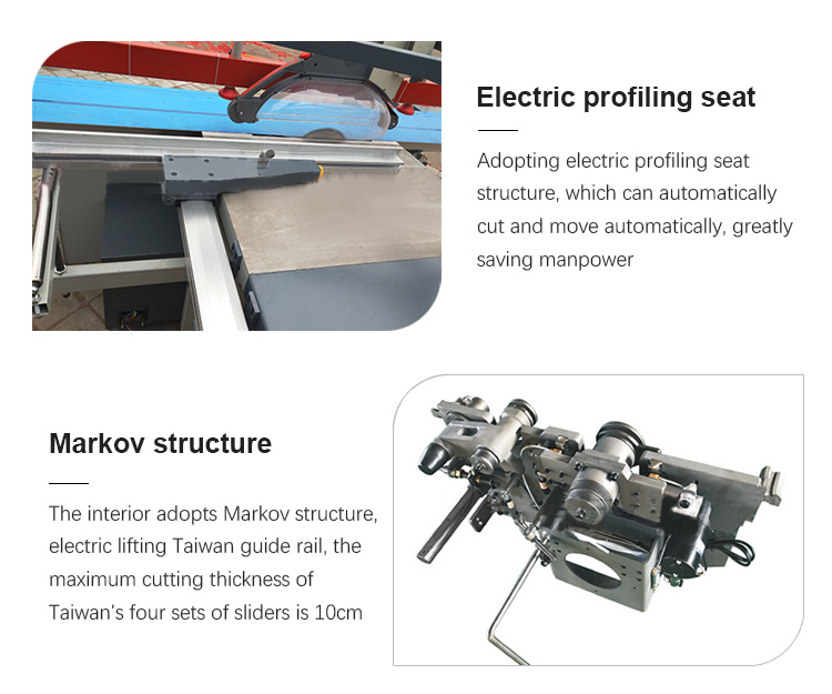 macchina per sega a pannello scorrevole 