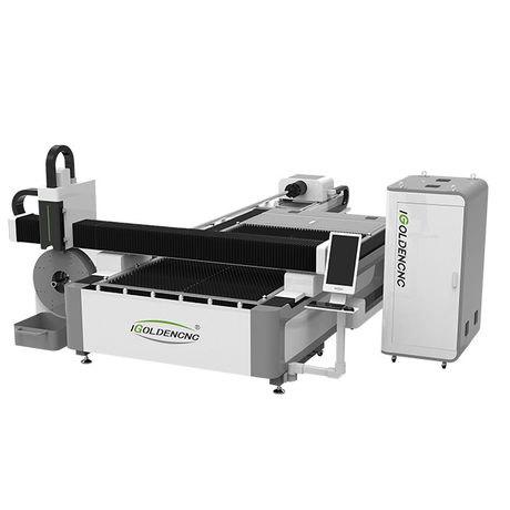 Macchina da taglio in fibra con albero rotante