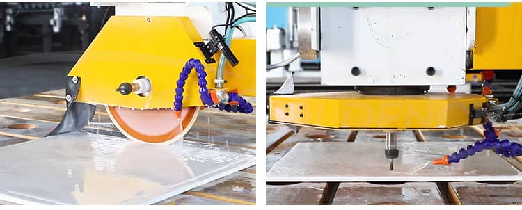 Macchina ritagliata del lavandino CNC