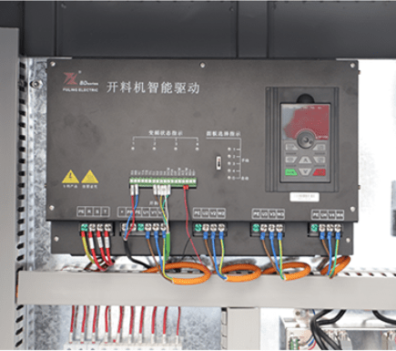 Tagliatrice a bordo di legno