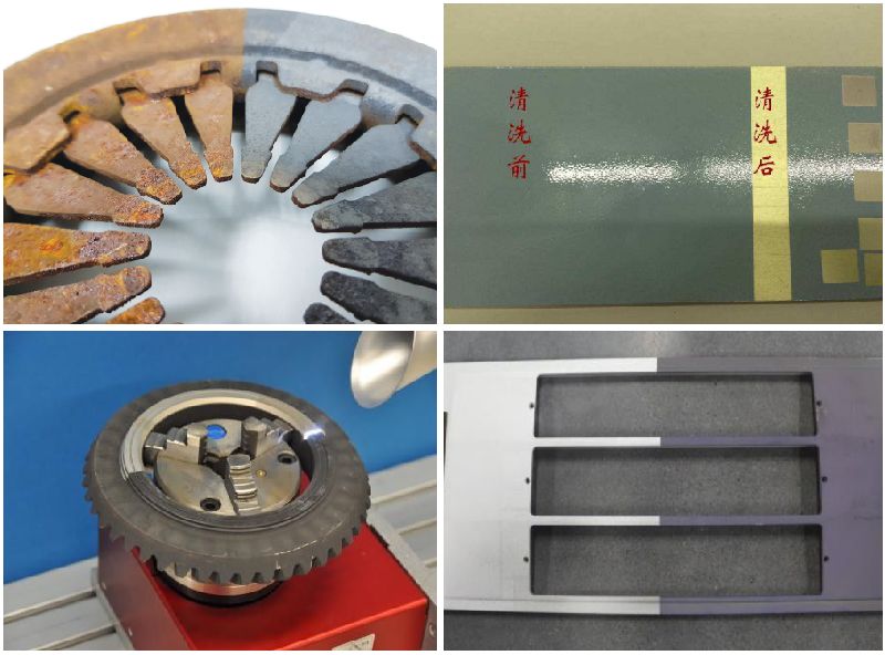  Macchina per la pulizia laser per derust in metallo 