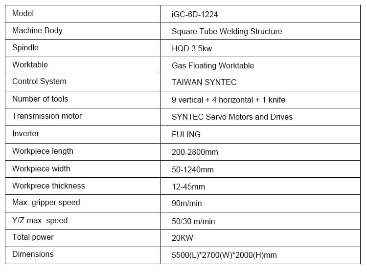 Macchina da perforazione CNC automatica a sei laterali